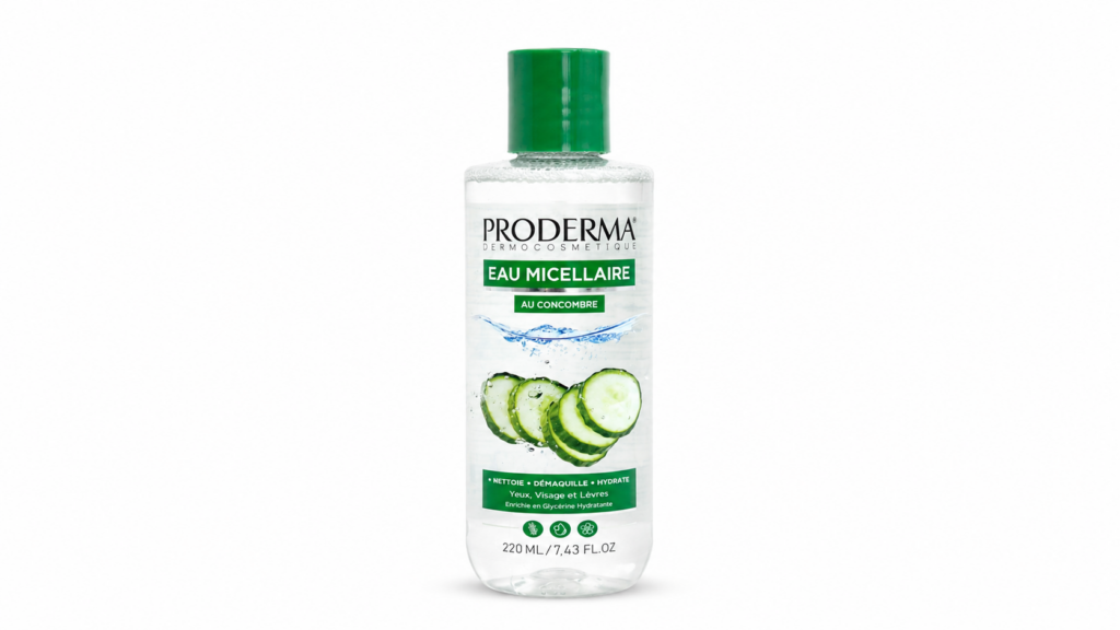 Eau Micellaire au Concombre