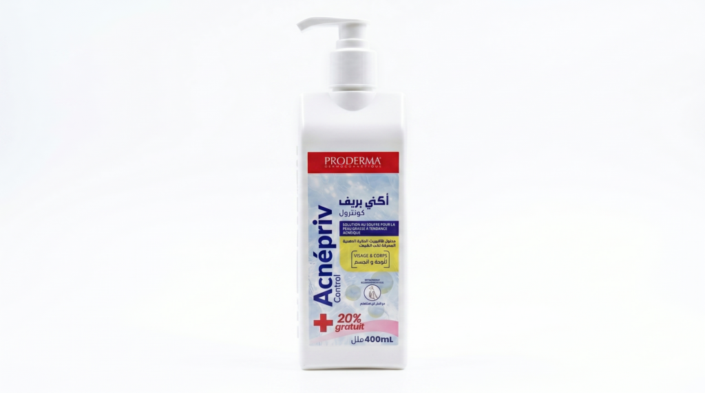 ACNEPRIV Control Solution Moussante au Soufre