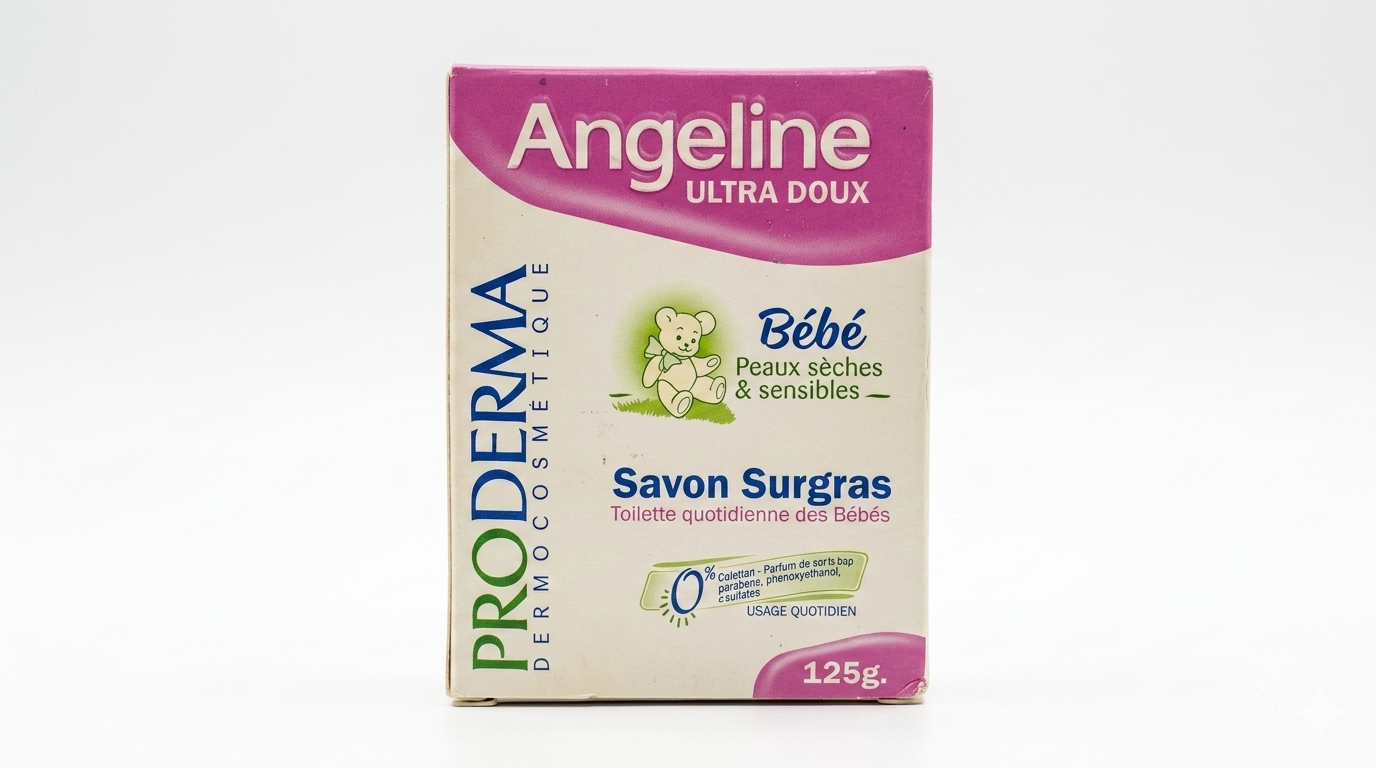ANGELINE Savon Doux pour Bébé (Filles)