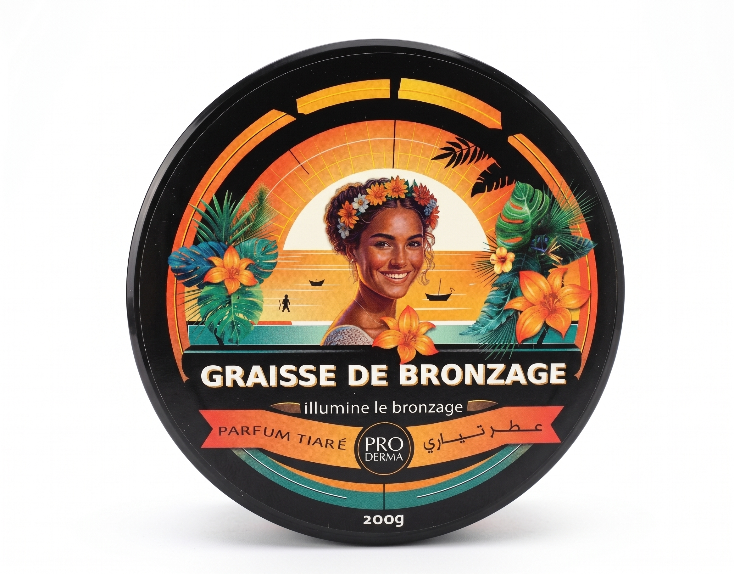 GRAISSE DE TRAIRE (Bronzage au Tiaré)