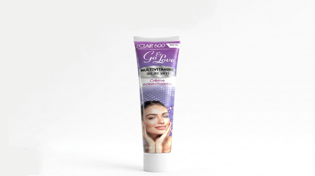 ECLAIR 600 Crème Éclaircissante à la Multivitamine (B5, B3, Vit E)