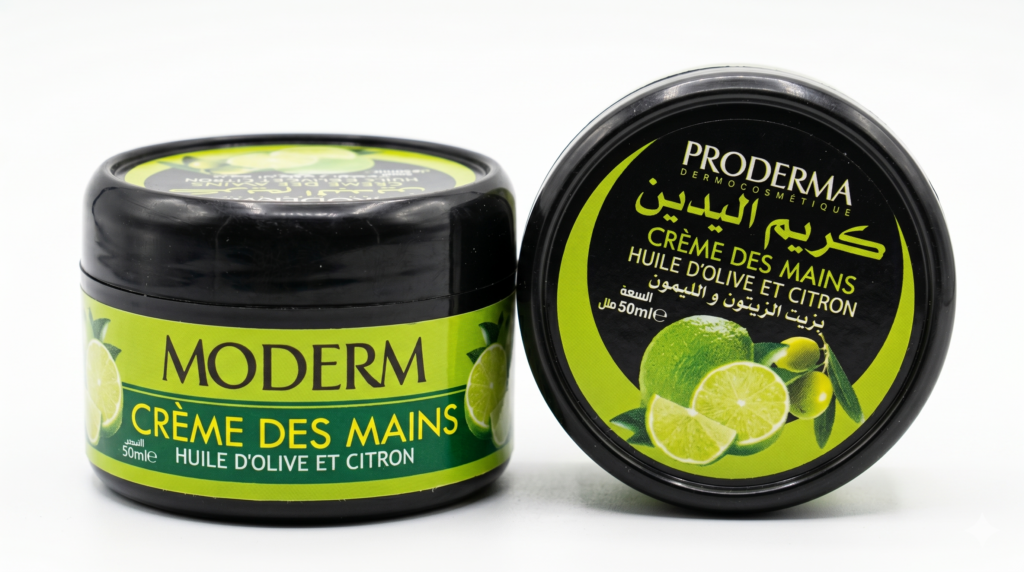 MODERM CREME HUILE D'OLIVE ET CITRON