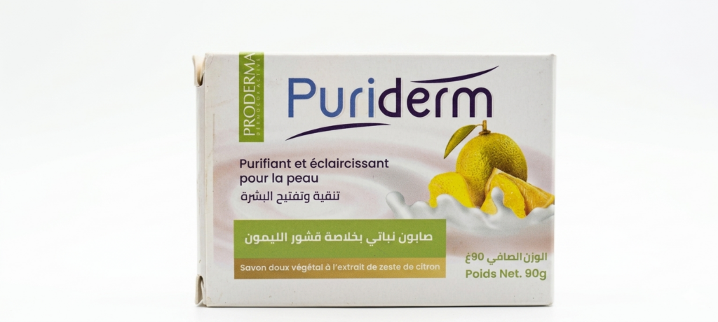 PURIDERM Savon Zeste de Citron