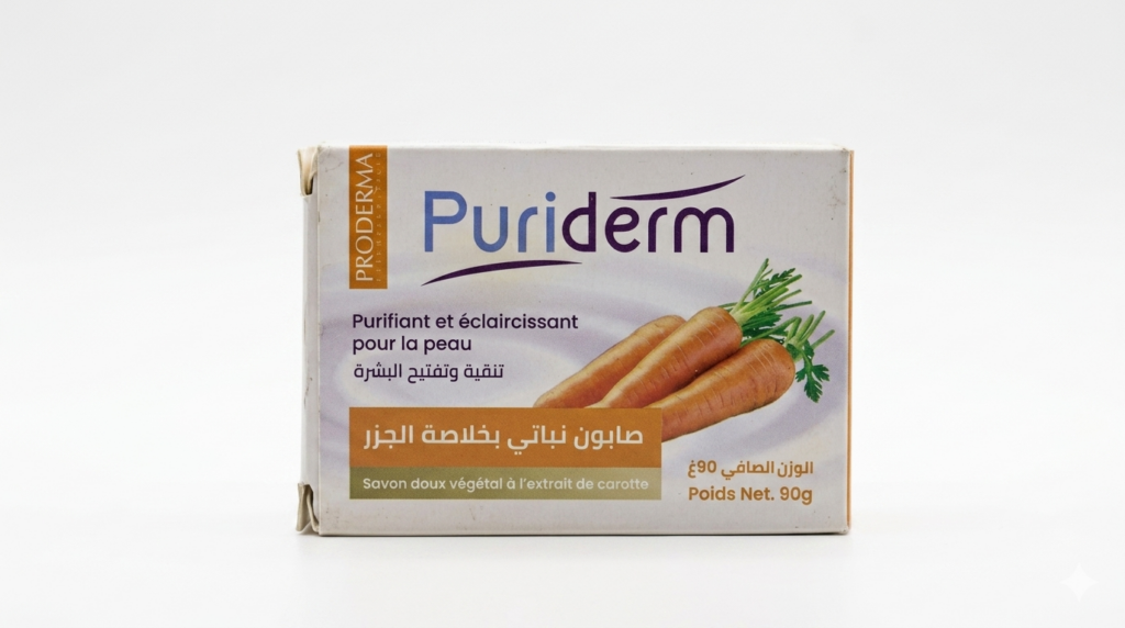 PURIDERM Savon Carotte