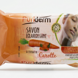 PURIDERM Savon à l’Extrait de Carotte