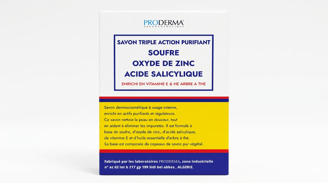 Savon Triple Action Purifiant
