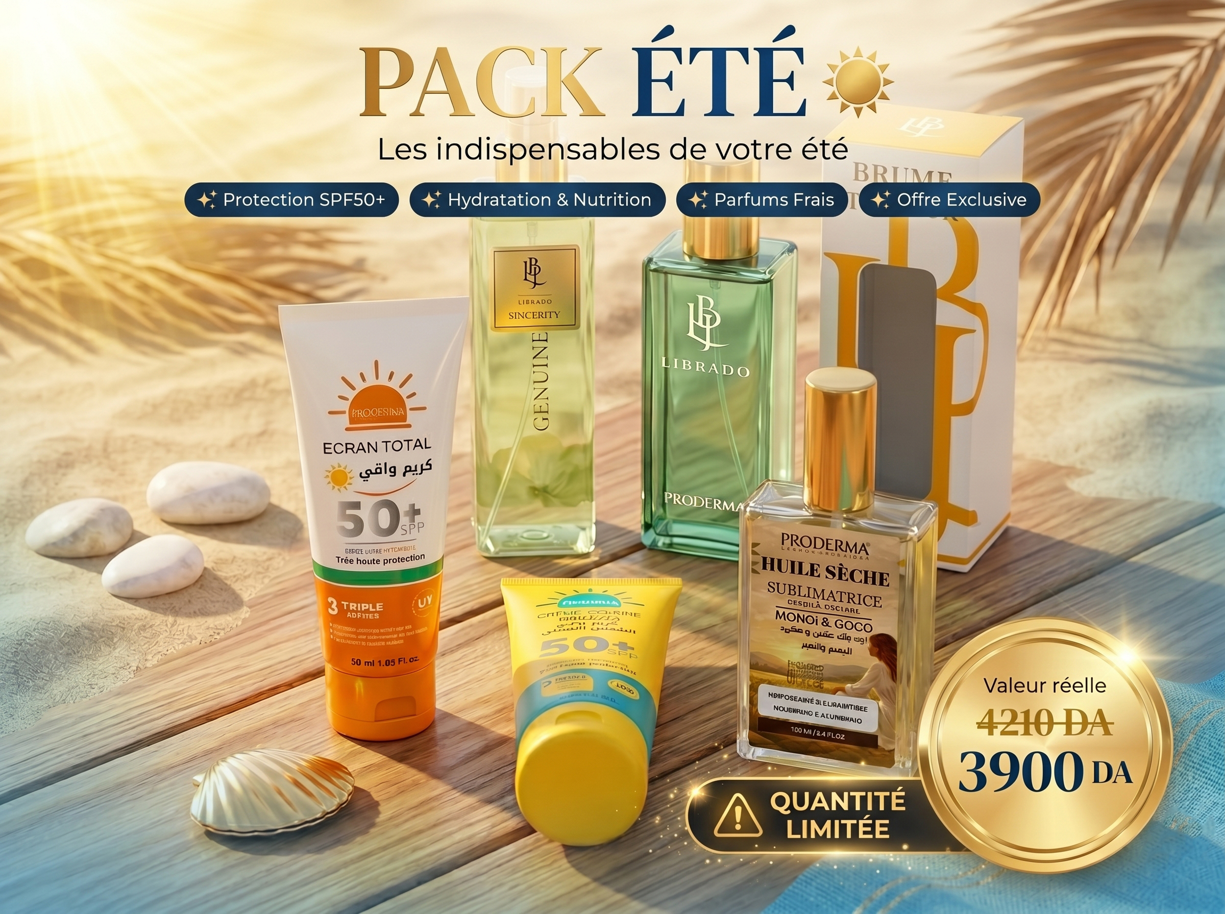 Pack Été Protection & Beauté PRODERMA